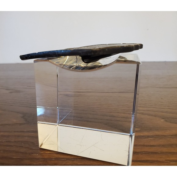 Vintage CDA American Express Company Brass Buckle By Lewis Buckles Chicago - Picture 3 of 8